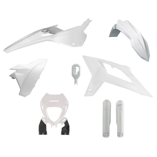 Beta RR 125 2T 2020-2022 Rtech White Plastics Kit