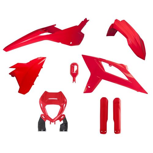 Beta RR 390 4T 2020-2022 Rtech Red Plastics Kit