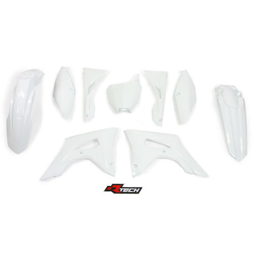 Honda CRF250R 2018-2019 Rtech White Plastics Kit 