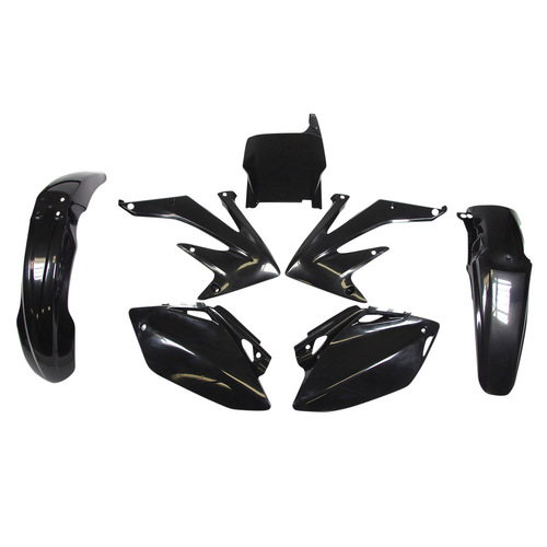 PLASTIC KIT CRF 450 2007 BLACK 5 PCS