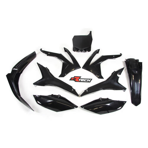 Honda CRF450R 2013-2016 Rtech Black Plastics Kit 