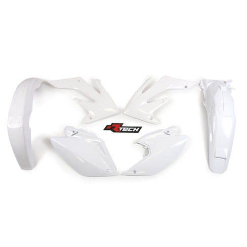 Honda CRF450X 2005-2007 Rtech White Plastics Kit 