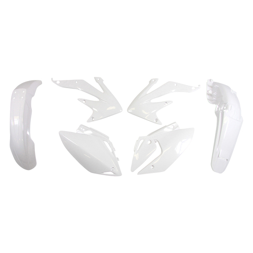 PLASTIC KIT CRF450 X 2008-17 WHITE 4 PCS