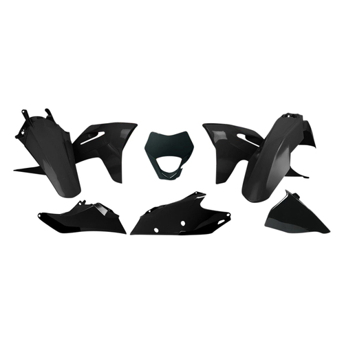 Gas Gas EC250 2021-2023 Rtech Black Plastics Kit