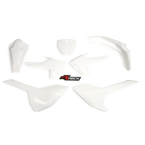 Husqvarna TC125 2016-2018 Rtech White OEM (17) Plastics Kit 