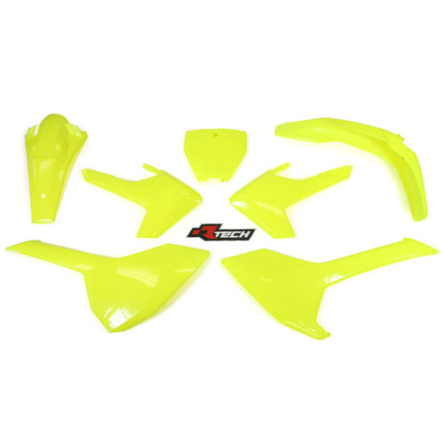 Husqvarna TC125 2016 Rtech Neon Yellow Plastics Kit