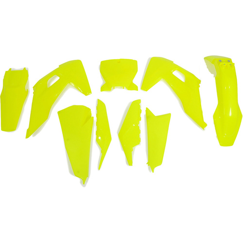 Husqvarna FC250 2019-2022 Rtech Plastics Kit Neon Yellow