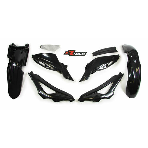 Husqvarna TE450 2008 Rtech Black Plastics Kit