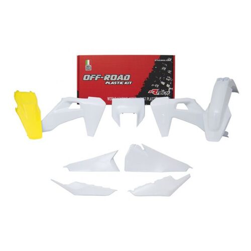 Husqvarna FE350 2020-2023 Rtech White OEM Plastics Kit