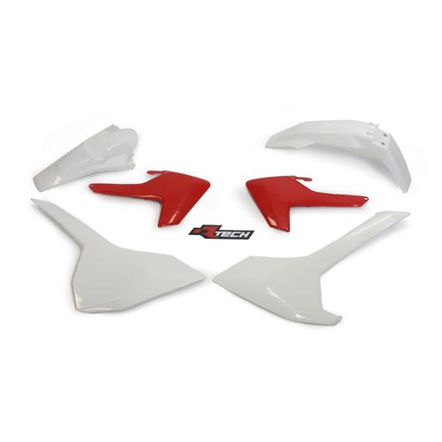 Husqvarna FE501 2017-2019 Rtech Plastics Kit Red / White 