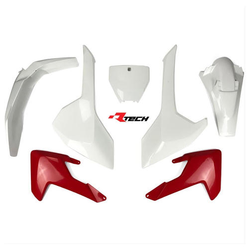 Husqvarna TC125 2016-2018 Rtech Red White Plastics Kit 