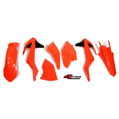 KTM 450 EXC-F 2017-2019 Rtech Neon Orange Plastics Kit 