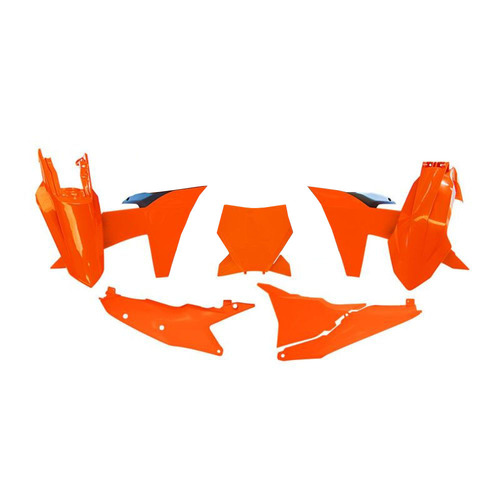 KTM 125 XC 2023 - 2024 Rtech Orange Plastics Kit