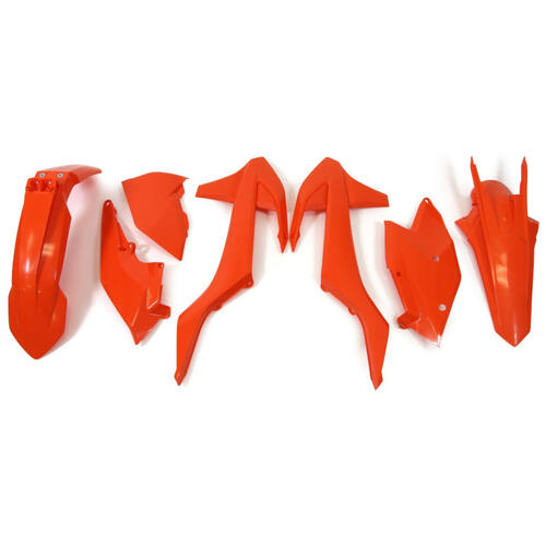 KTM 300 EXC 2017-2019 Rtech Full Orange Plastics Kit 