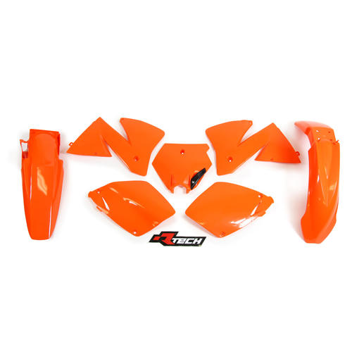 KTM 520 SX 2000 Rtech Orange Plastics Kit 