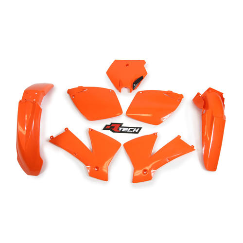 KTM 525 EXC-F 2003 Rtech Orange Plastics Kit 