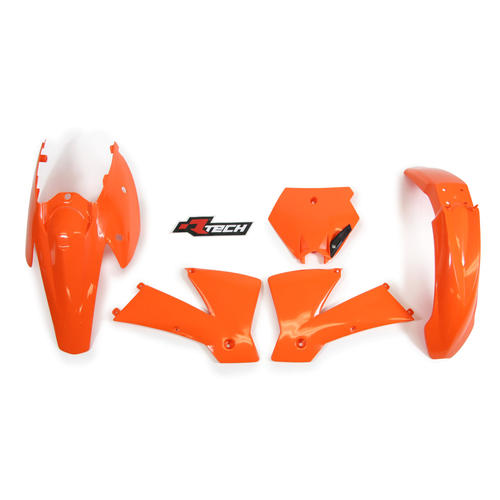 KTM 450 SX-F 2004 Rtech Orange Plastics Kit 