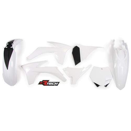 KTM 350 SX-F 2011-2012 Rtech White Plastics Kit 