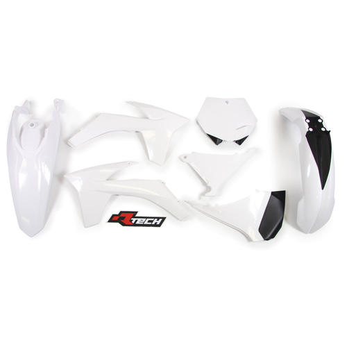 KTM 150 SX 2011 Rtech White Plastics Kit 