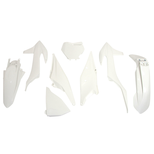 KTM 125 SX 2022 Rtech White Plastics Kit