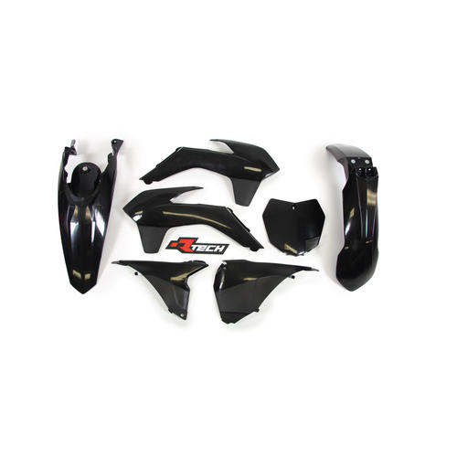 KTM 125 SX 2013-2015 Rtech Black Plastics Kit 