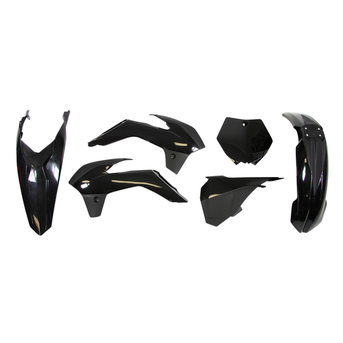 PLASTIC KIT KTM 85 SX 2013-17 BLACK 5 PCS