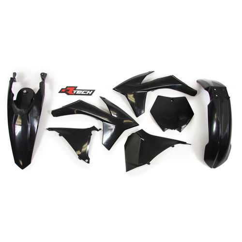 KTM 150 SX 2011 Rtech Black Plastics Kit 