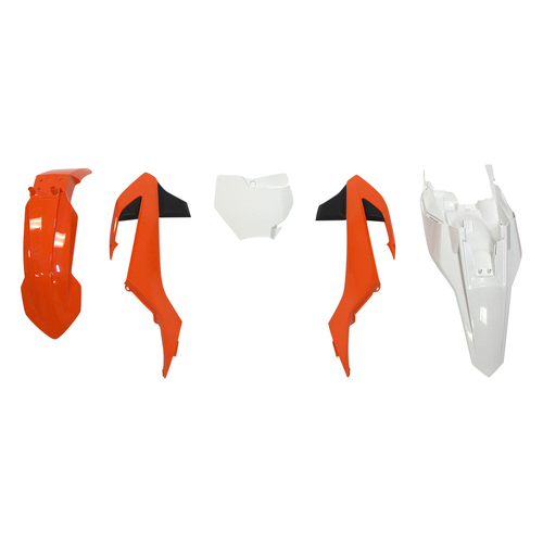 Gas Gas MC65 2021-2023 Rtech Orange White Plastics Kit