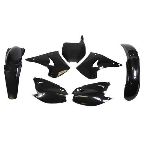 Kawasaki KX125 2003-2008 Rtech Black Plastics Kit 