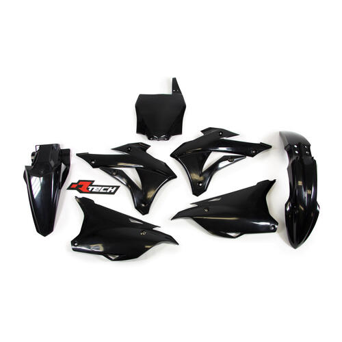 Kawasaki KX85 2019 Rtech Black Plastics Kit