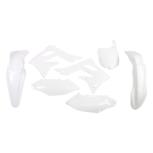 PLASTIC KIT KXF 450 2013-15 WHITE 5 PCS