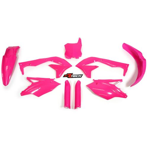 Kawasaki KX450F 2016-2017 Rtech Neon Pink Plastics Kit 