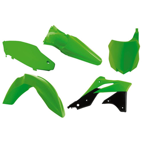 Kawasaki KX250F 2013-2015 Rtech Green Plastics Kit