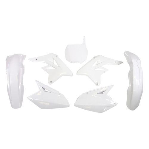 PLASTIC KIT RMZ 250 2007-09 WHITE 5 PCS