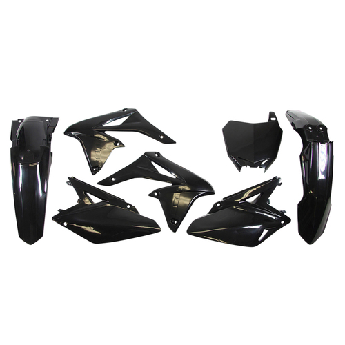 PLASTIC KIT RMZ 250 2010-17 BLACK 5 PCS