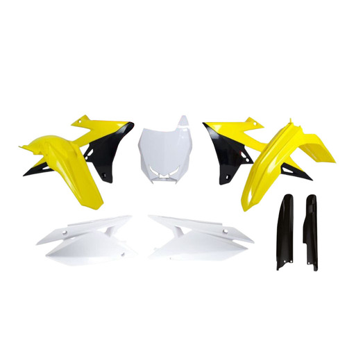 Suzuki RM-Z250 2019-2023 Rtech Yellow OEM Plastics Kit