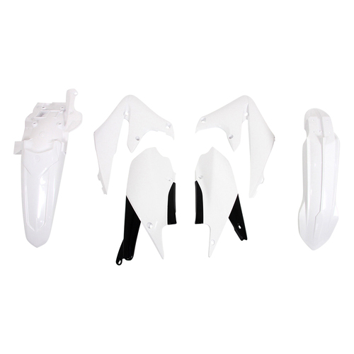 Yamaha YZ250FX 2021-2023 Rtech White Plastics Kit Requires Aftermarket taillight