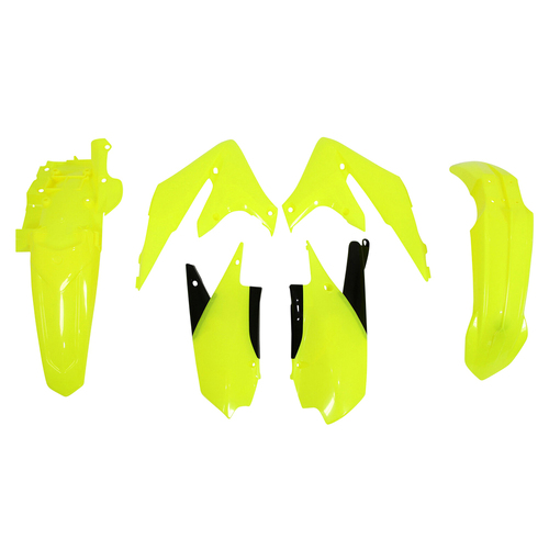 Yamaha YZ250FX 2021-2023 Rtech Neon Yellow Plastics Kit