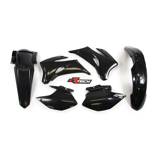 Yamaha WR250F 2007-2013 Rtech Black Plastics Kit 