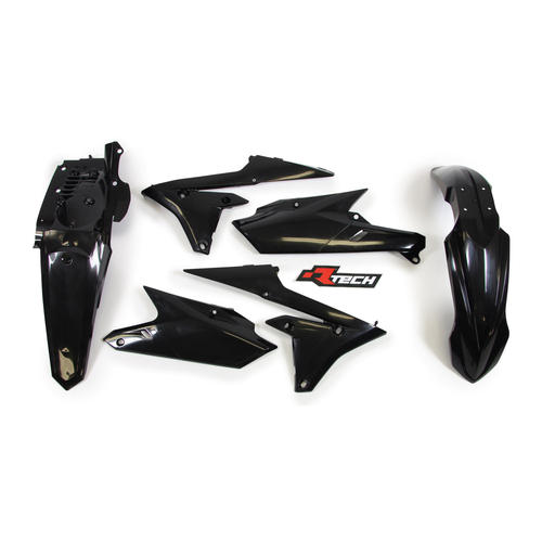 Yamaha WR250F 2015-2019 Rtech Black Plastics Kit 