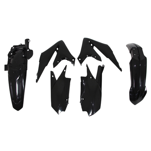 Yamaha WR250F 2020 Rtech Black Plastics Kit