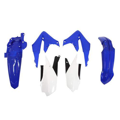 Yamaha YZ250FX 2021-2023 Rtech Blue White Plastics Kit