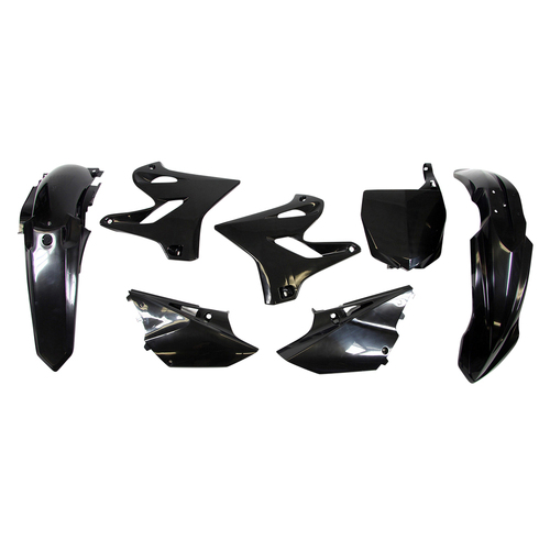 Yamaha YZ250X 2021-2022 Rtech Black Plastics Kit