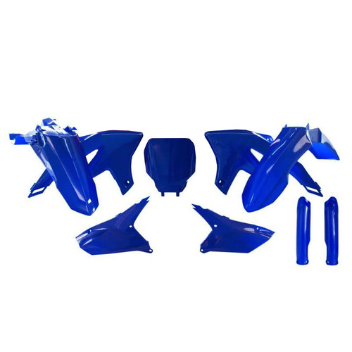 Yamaha YZ250F 2024 Rtech Blue Fork Protectors Plastics Kit