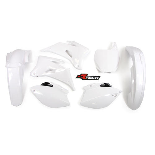 YAMAHA YZ250F 2006 - 2009 RACETECH WHITE PLASTICS KIT - Racetech