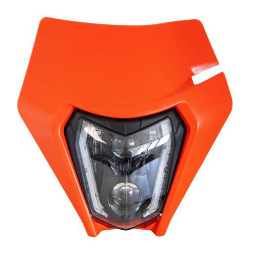 KTM 125 EXC 2014-2019 Rtech Orange Homologated Headlight