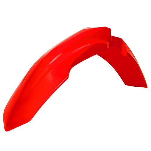 Honda CRF250R 2018-2021 Rtech Neon Red Vented Front Fender