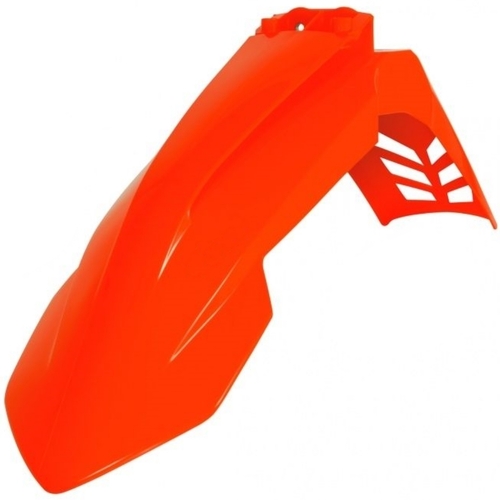 KTM 250 SX 2017-2022 Rtech Neon Orange Vented Front Fender