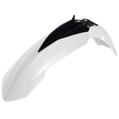 KTM 125 EXC 2008-2013 Rtech White/Black Front Fender