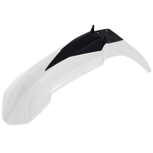 KTM 65 SX 2009-2011 Rtech White/Black Front Fender